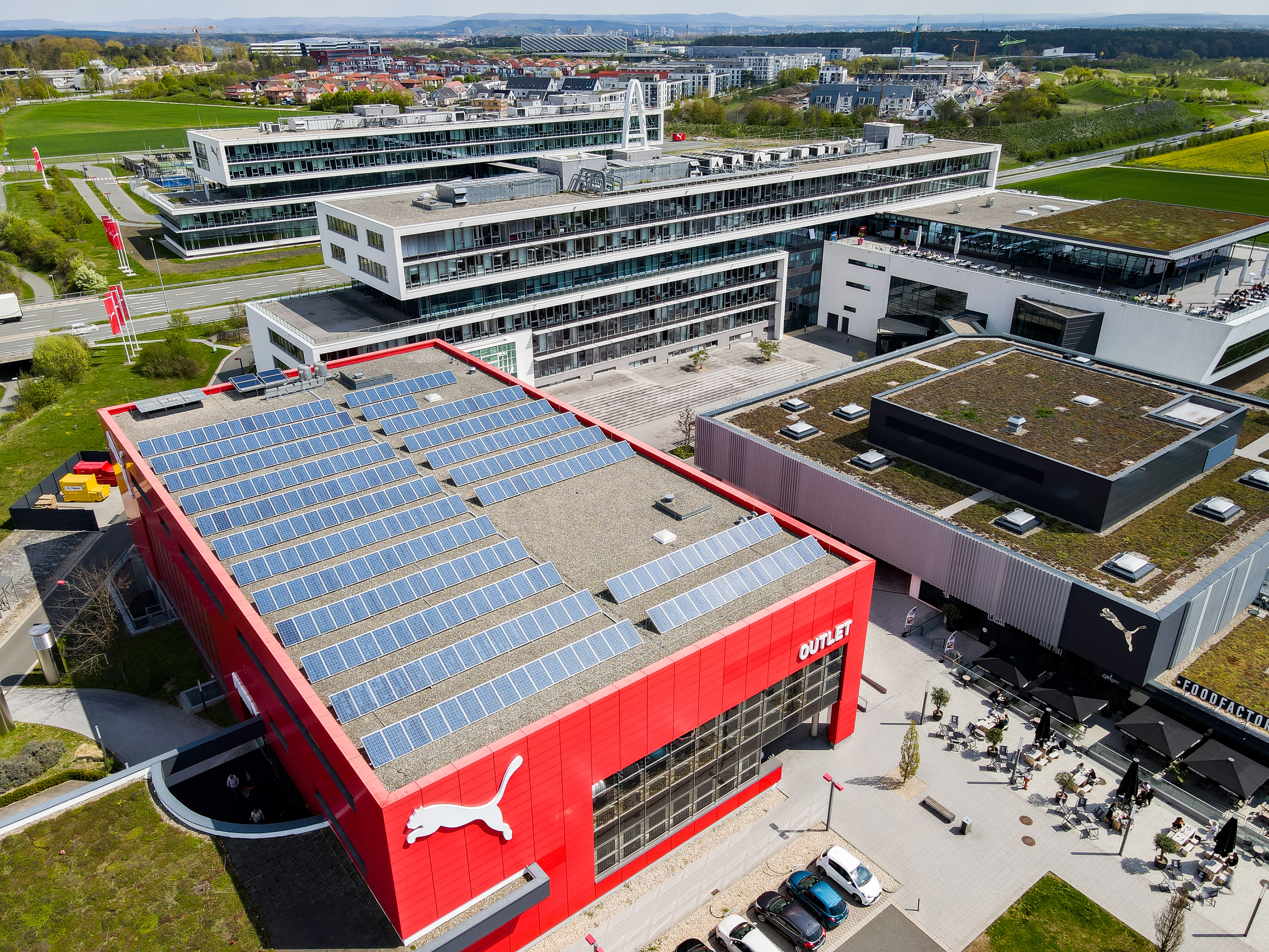 Better Materials and renewable Energy: PUMA cuts CO2 Emissions from Offices, Stores and Supply Chain