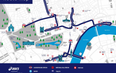 ASICS London 10K 2022 route and medal reveal