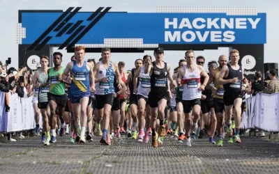 Holographic NFT reward at LimeLight’s Hackney Half Marathon