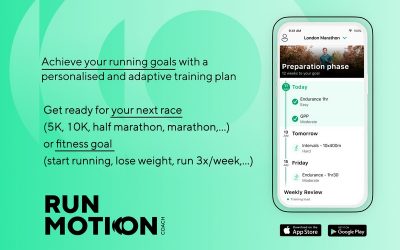 RUNMOTION COACH LAUNCHES VERSION 5
