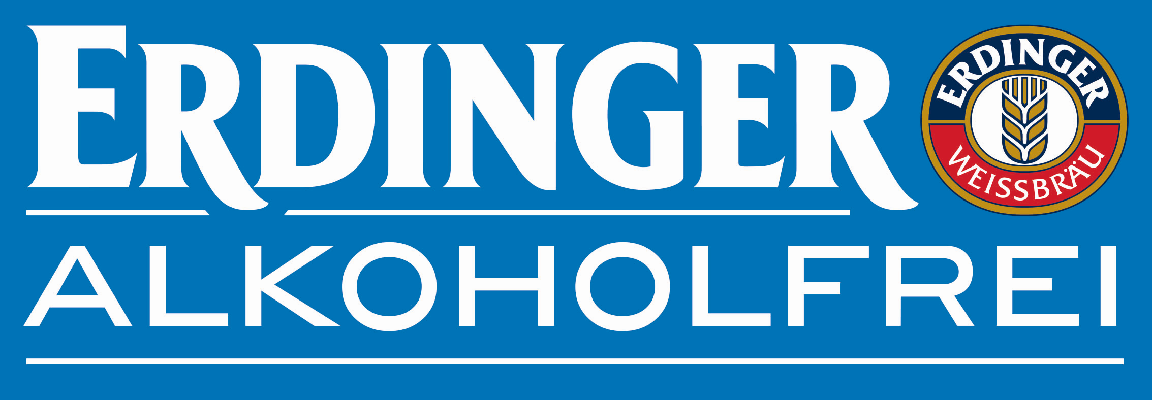 ERDINGER Alkoholfrei Logo 2018 Blue