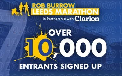 Run For All: Rob Burrow Leeds Marathon reaches 10,000 entrants smashing the initial 7,777 target