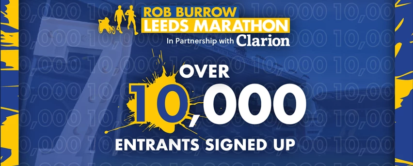 Run For All: Rob Burrow Leeds Marathon reaches 10,000 entrants smashing the initial 7,777 target