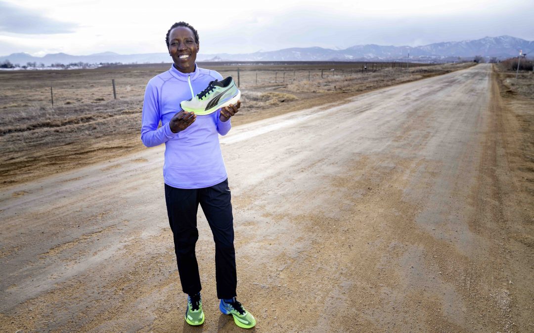 PUMA: NEVER GIVE UP! PUMA SIGNS LEGENDARY MARATHON RUNNER EDNA KIPLAGAT