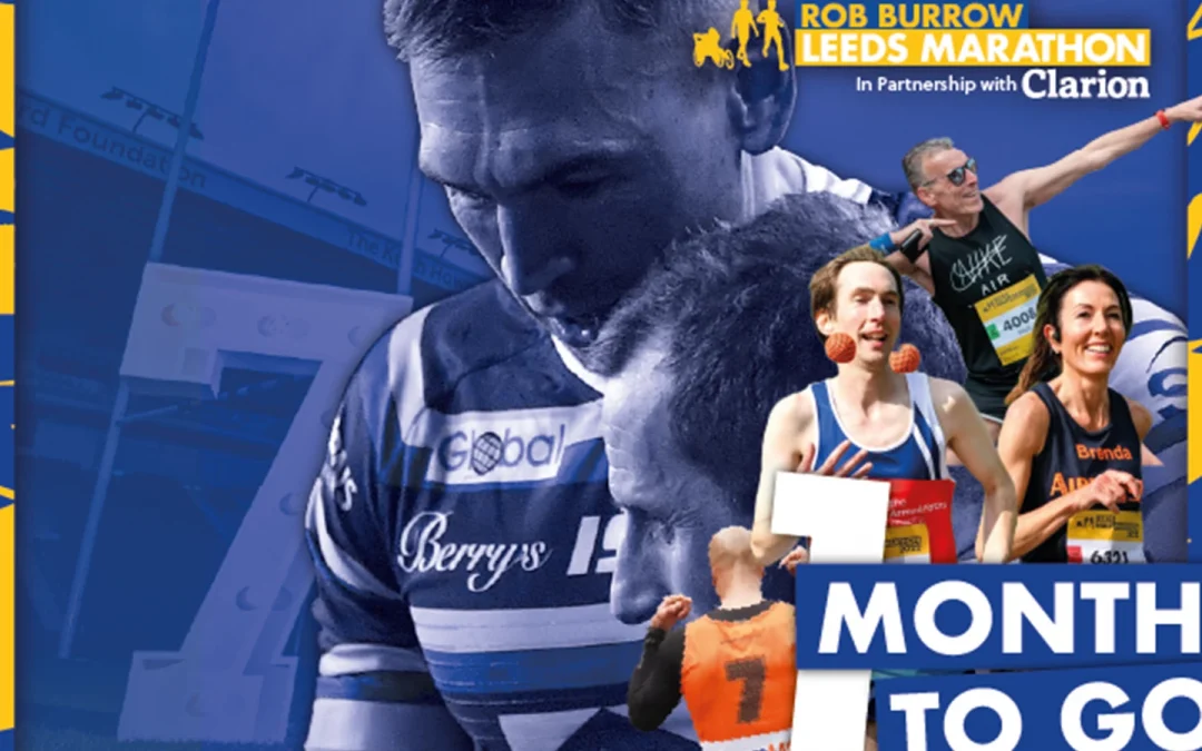 Run For All: Rob Burrow Leeds Marathon surpasses £1million fundraising mark