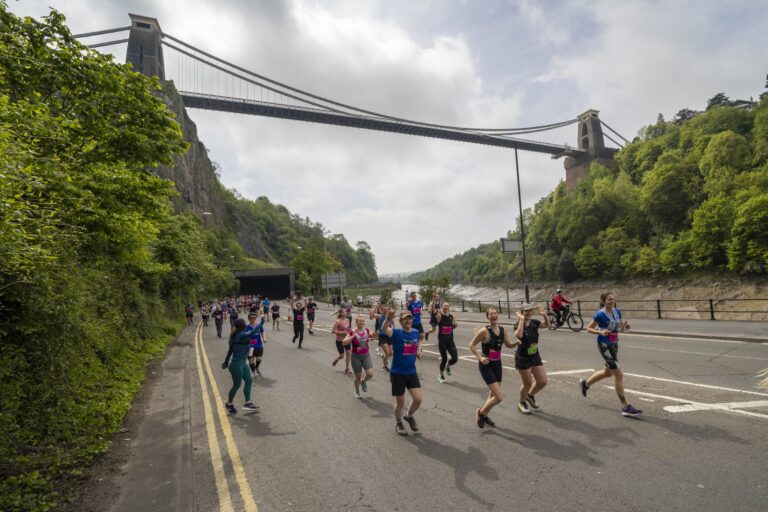 Great Run: THOUSANDS TAKE PART IN AJ BELL GREAT BRISTOL RUN
