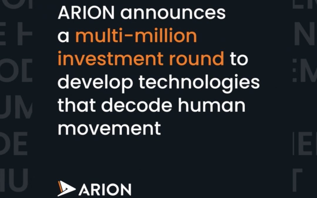 ARION Announces Investment Round Closure