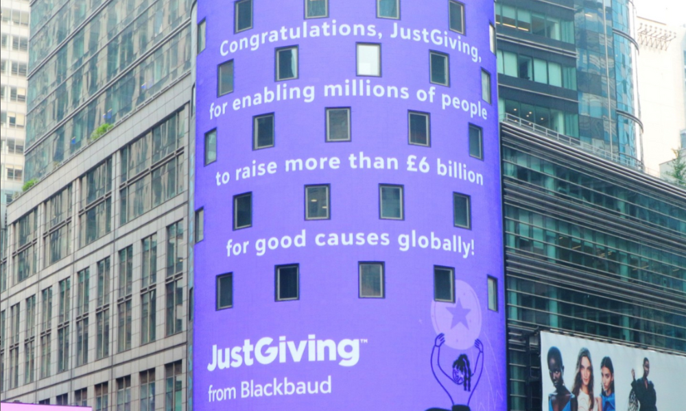 JustGiving: £6 billion raised for good causes on JustGiving