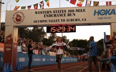 SALOMON: COURTNEY DAUWALTER DESTROYS THE WESTERN STATES 100 COURSE RECORD