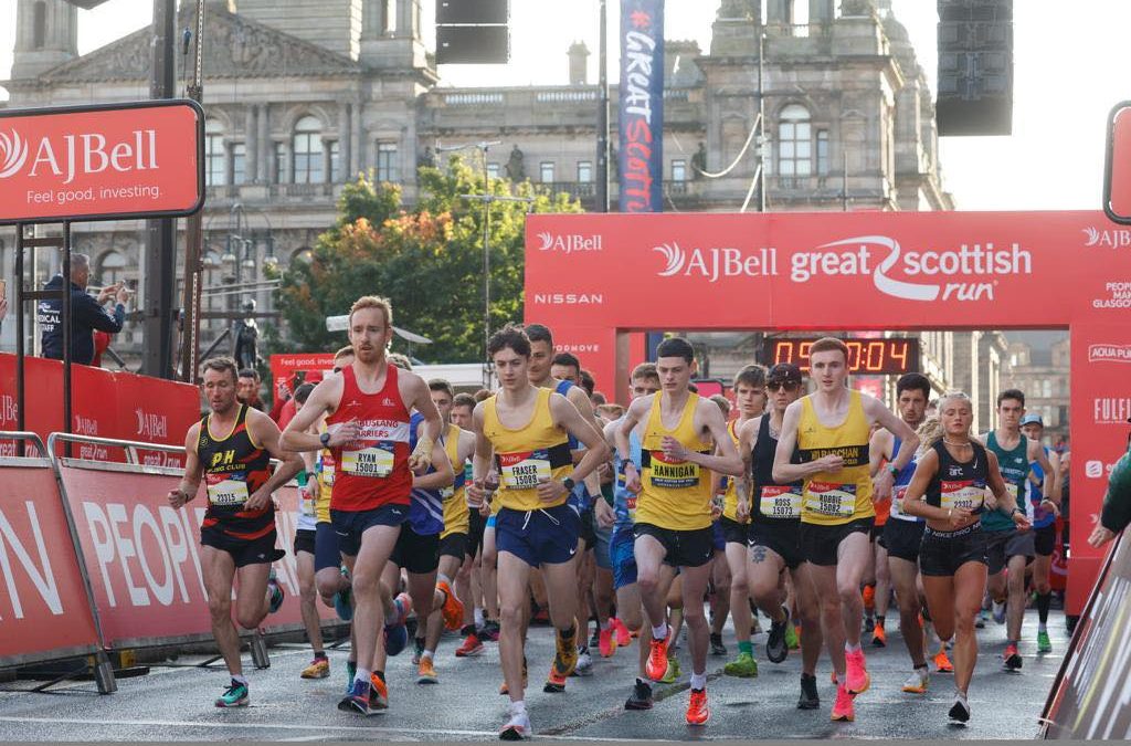 Great Run: GLASGOW COMES OUT IN FORCE TO SUPPORT THE AJ BELL GREAT SCOTTISH RUN