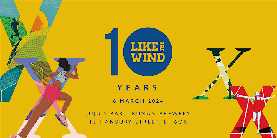 Like the Wind turns 10, join the anniversary party on 6 March and get your ticket now!