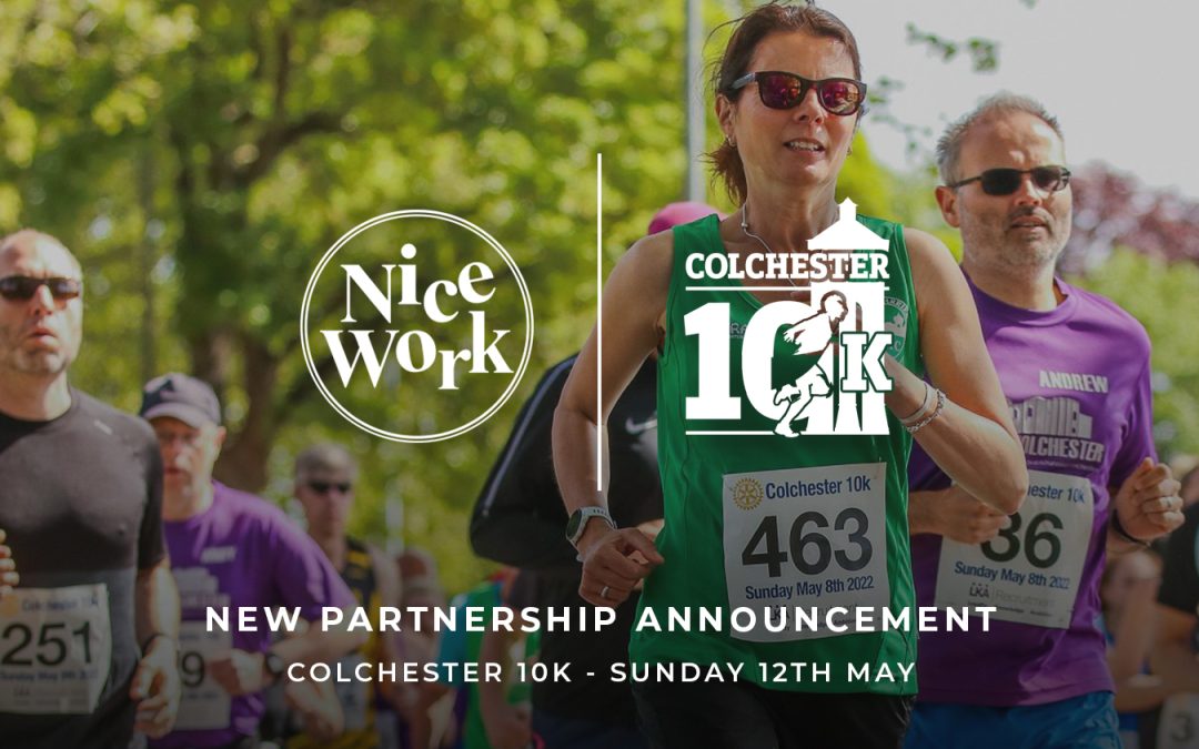 Nice Work joins forces with the Rotary Club of Colchester for the Colchester 10K