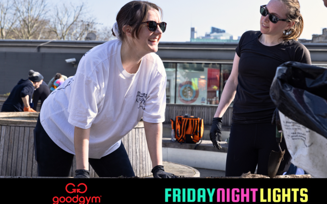 GoodGym and Friday Night Lights joined forces combining good deeds with head turning tunes