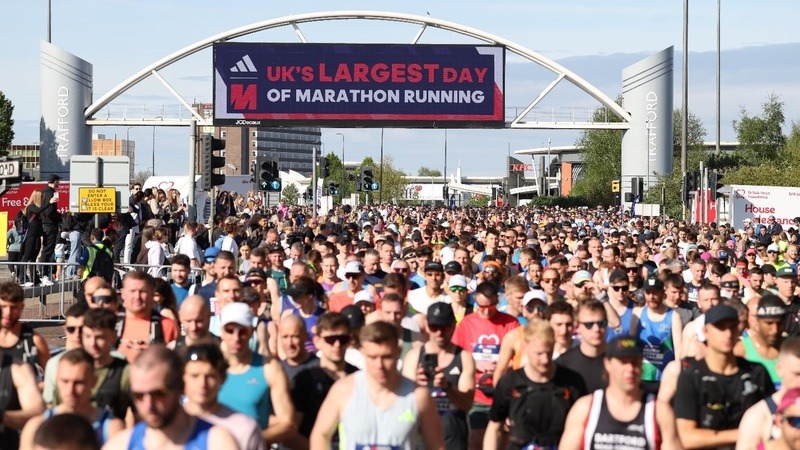 A.S.O. UK: Record day for UK marathon running with 36,000 participants in Manchester