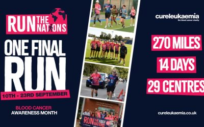 Cure Leukaemia: Run The Nations Returns for 2025 – ‘One Final Run’ Across the UK