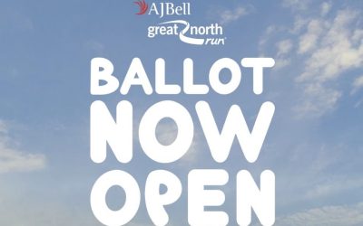 Great Run: JANUARY BALLOT NOW OPEN FOR THE 2026 AJ BELL GREAT NORTH RUN