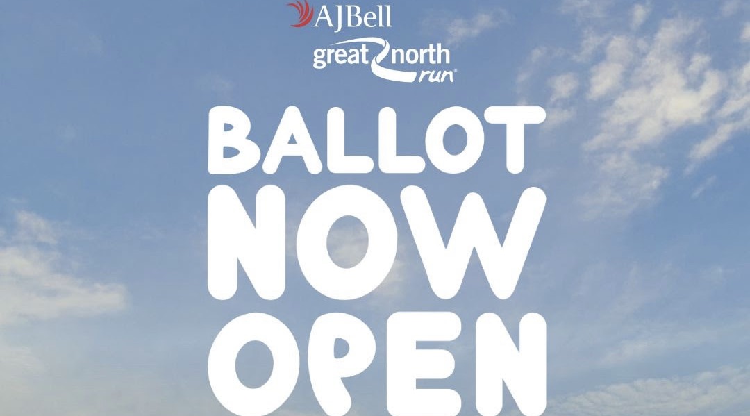 Great Run: JANUARY BALLOT NOW OPEN FOR THE 2026 AJ BELL GREAT NORTH RUN