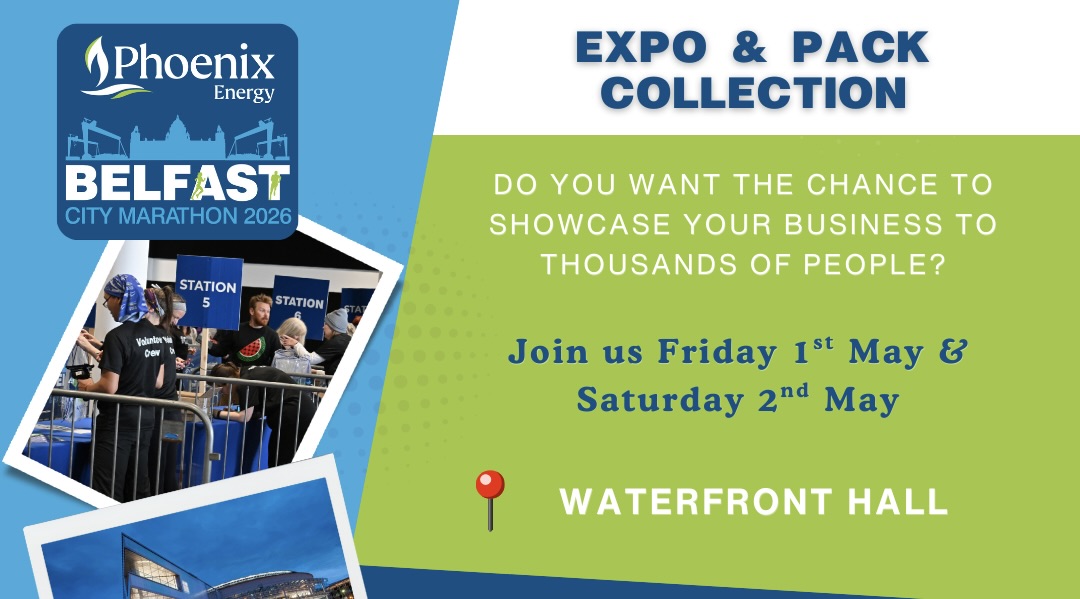 Phoenix Energy Belfast City Marathon Expo Trader and Exhibitor Spaces now available!