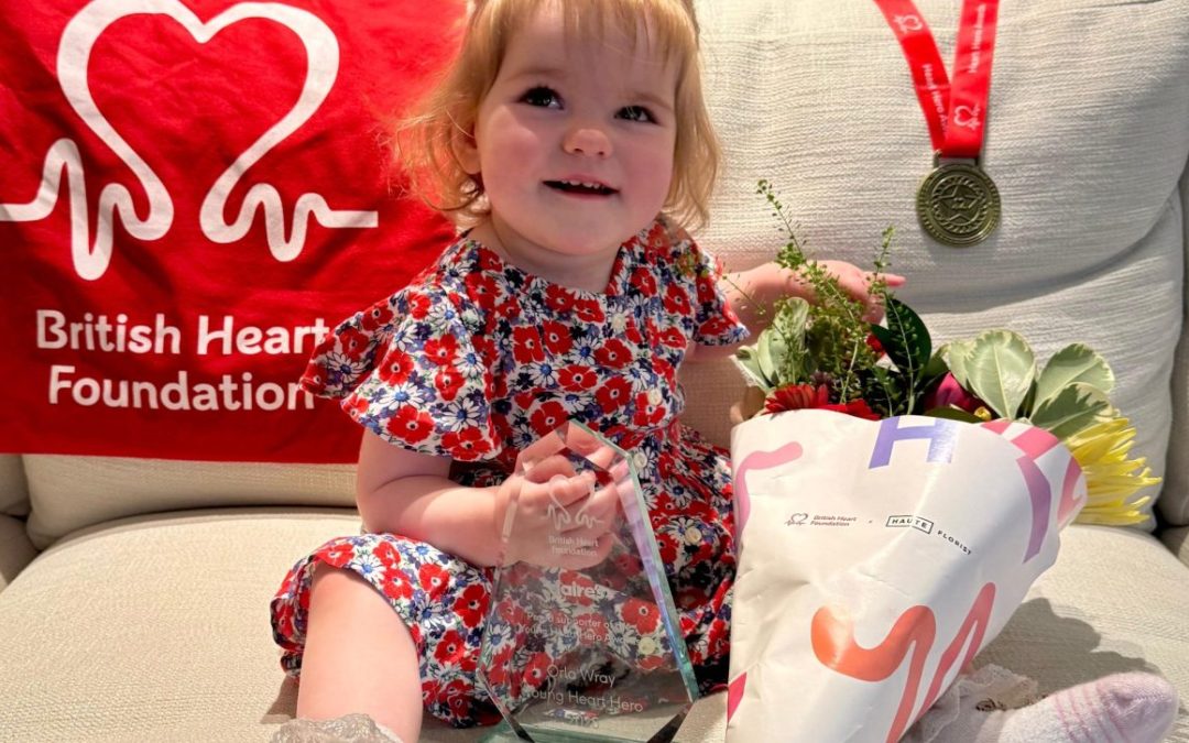 Alder Hey Children’s Charity: Alder Hey patient Orla wins British Heart Foundation Award