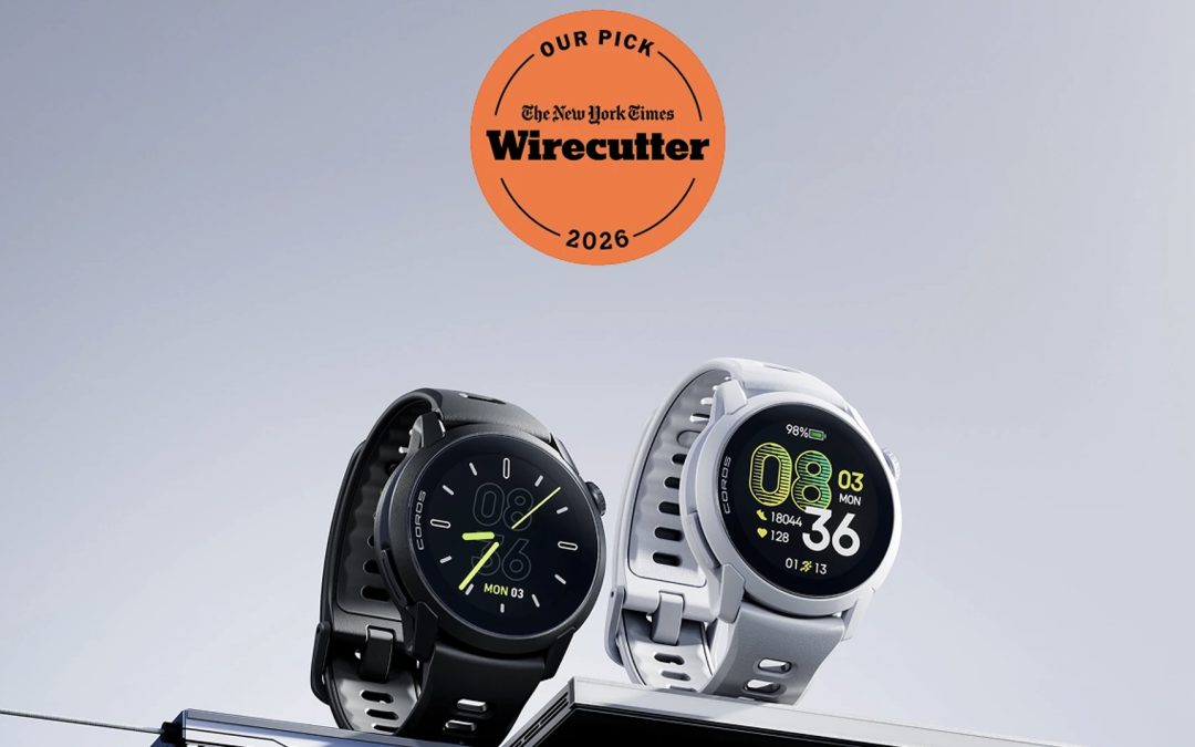 COROS PACE 4 named “Best Overall Running Watch” by The New York Times Wirecutter for 2026