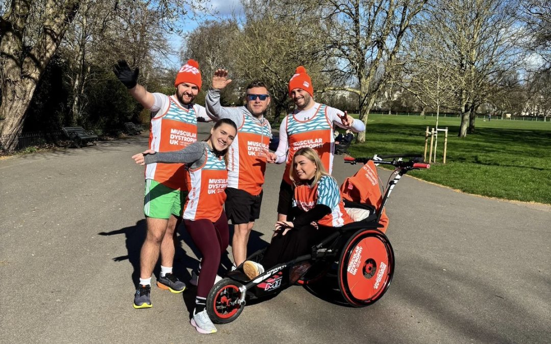 Muscular Dystrophy UK: Taking part in TCS London Marathon thanks to specialist wheelchair