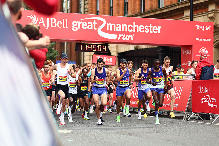 GREAT RUN: 38,000 RUNNERS TAKE ON THE BIGGEST EVER AJ BELL GREAT MANCHESTER RUN