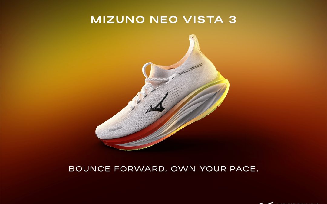 Mizuno Launches Neo Vista 3 – a versatile everyday running shoe built with a bouncy & stable ride